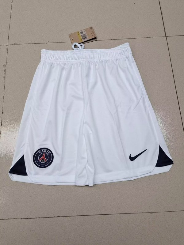 AAA Quality Paris St Germain 23/24 Away White Soccer Shorts